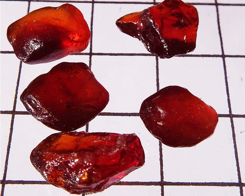 Spessartite Garnet - Nigeria -Total weight 29.93 cts Ref. MP/2 -- THIS PARCEL HAS BEEN RESERVED