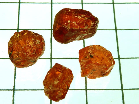 Spessartite Garnet - Mozambique -Total weight 30.88 cts Ref. CA/54